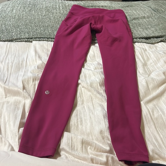 Lululemon Dark Pink Full Length Leggings - Picture 8 of 13